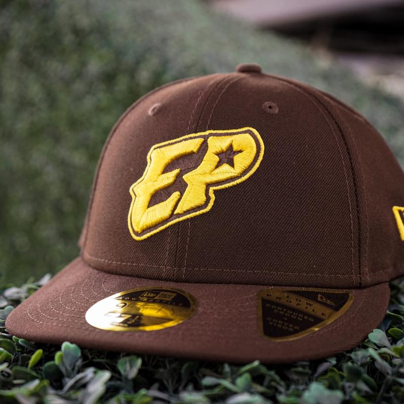 CHIHUAHUAS BROWN/GOLD EP FITTED LOW PROFILE HAT- NEW ERA