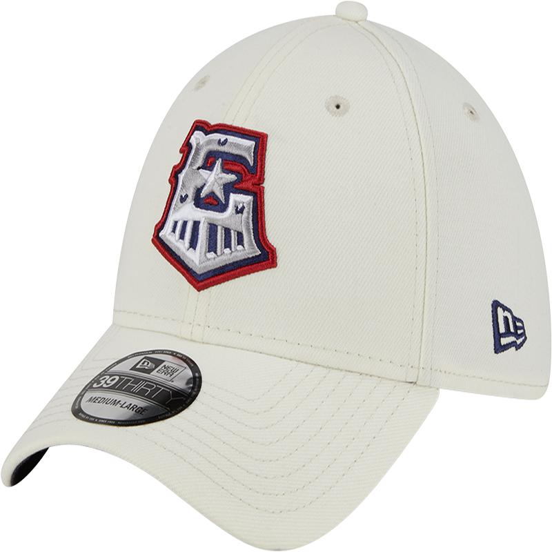 Round Rock Express New Era Classic Chrome White 3930