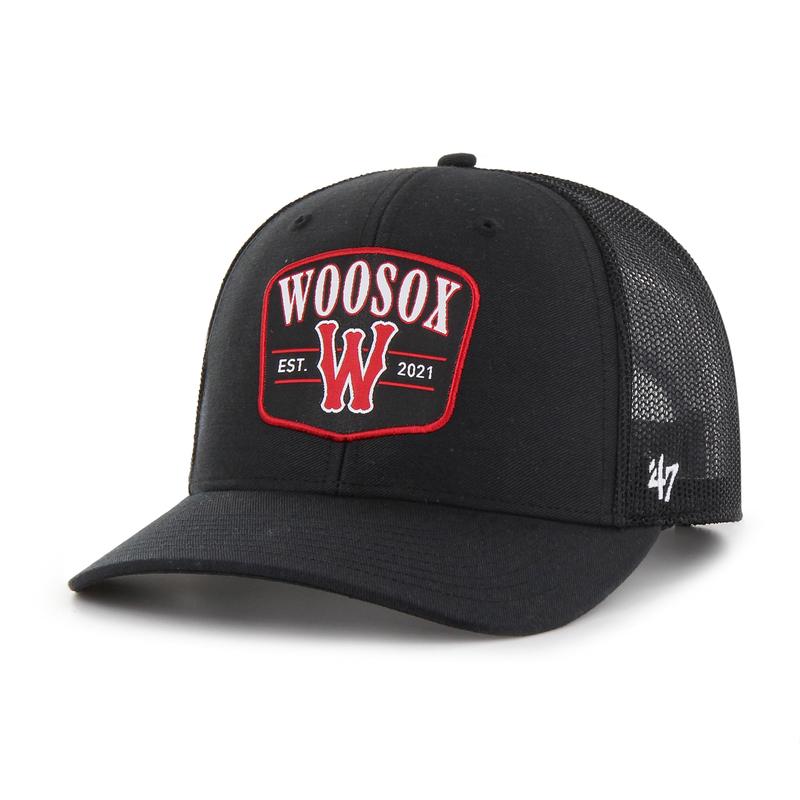 Worcester Red Sox Black Squad Trucker