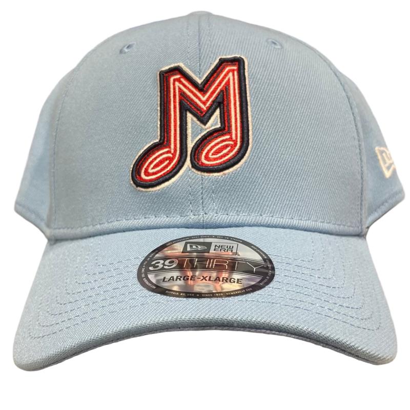 New Era 39Thirty Flex Fit Powder Blue Alternate Cap