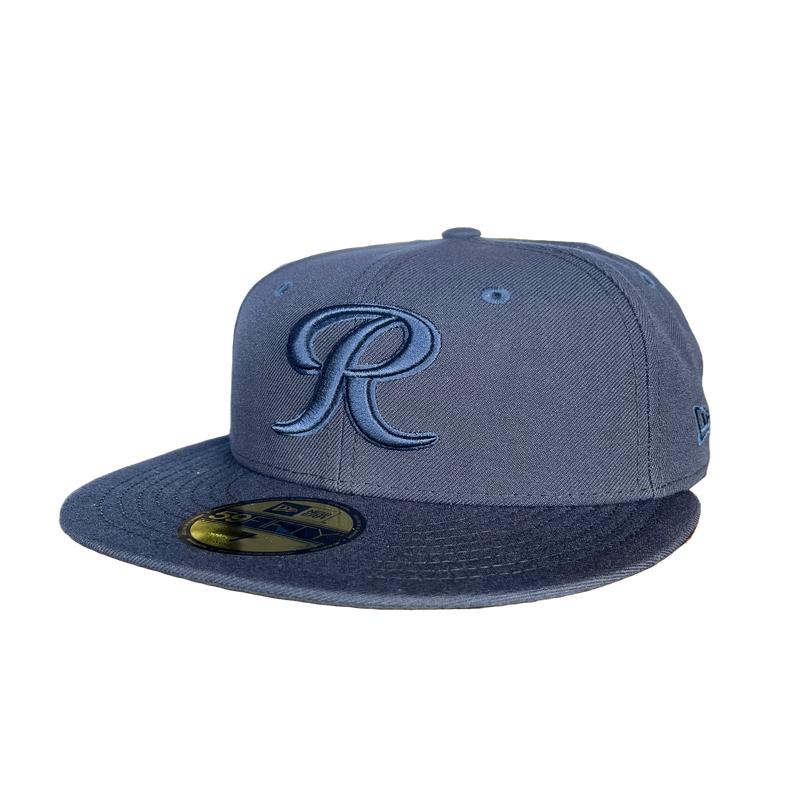 Tacoma Rainiers New Era 59Fifty Navy Tonal R Cap