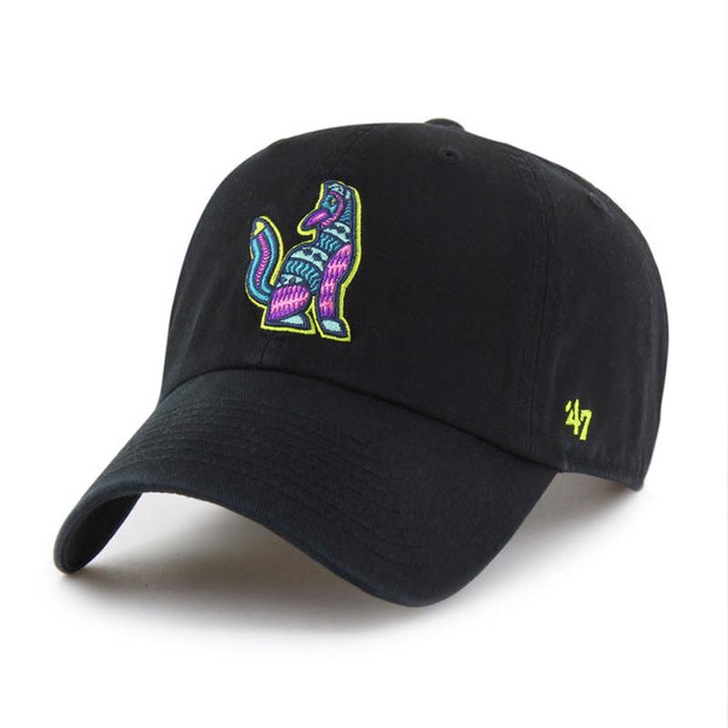 '47 Brand Black Soadores Clean Up Cap, Hillsboro Hops
