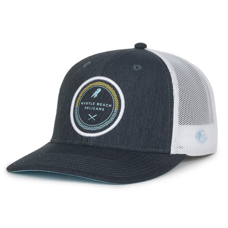 Myrtle Beach Pelicans Outdoor Cap Navy Ace Alternate Snapback Cap