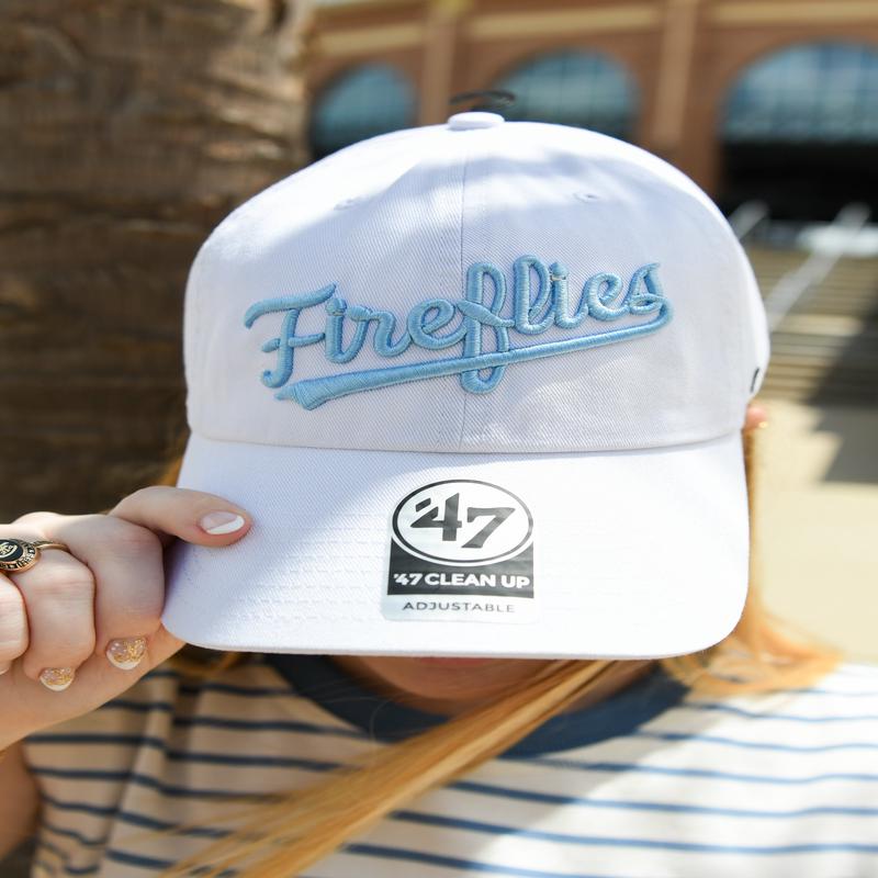 '47 Fireflies Powder Blue Script Clean Up