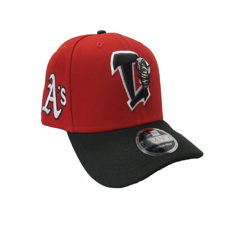 Lansing Lugnuts w/Athletics Logo New Era 970 Adjustable Hat