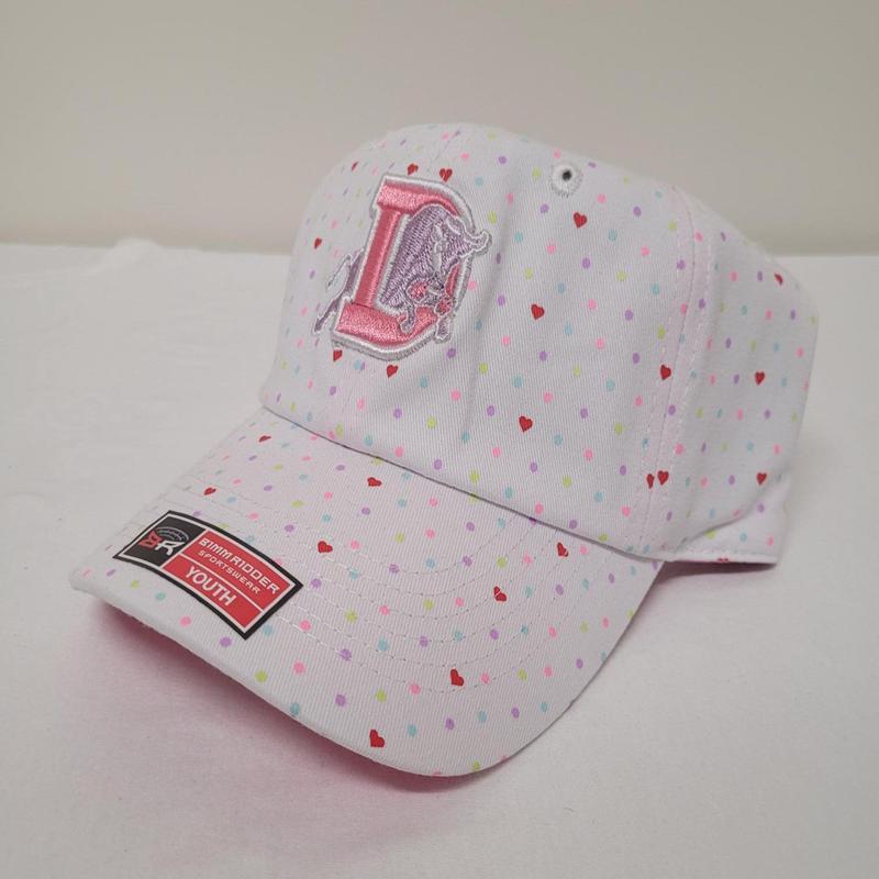 Durham Bulls Hearts Cotton Twill Cap