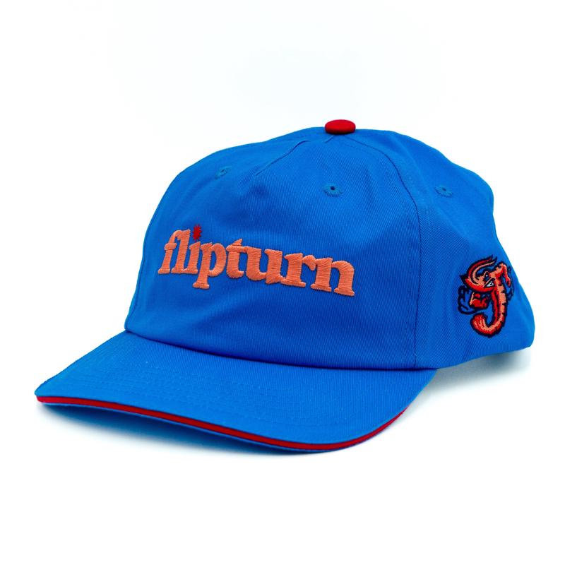 Jacksonville Jumbo Shrimp Official League flipturn x Jumbo Shrimp Poppy Hat