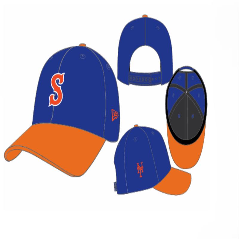 Syracuse Mets New Era Royal Affiliate Co-Branded Adj. Cap