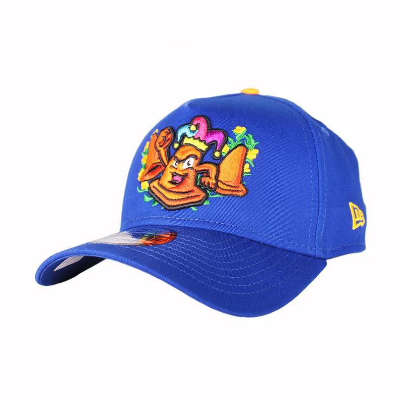 Las Vegas Cone Jesters New Era Theme Night Collection State Flower Blue 9FORTY A-Frame Snapback Hat
