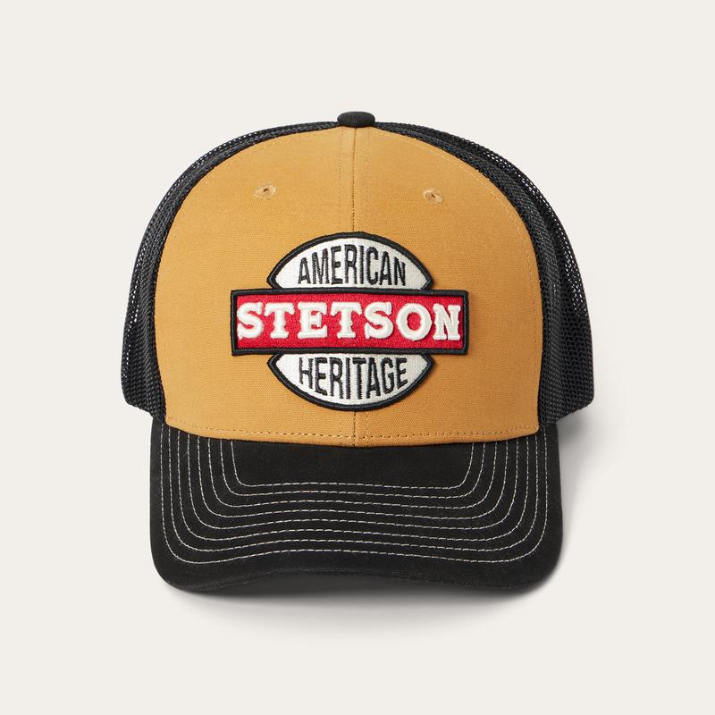 Tan Americana Trucker Cap
