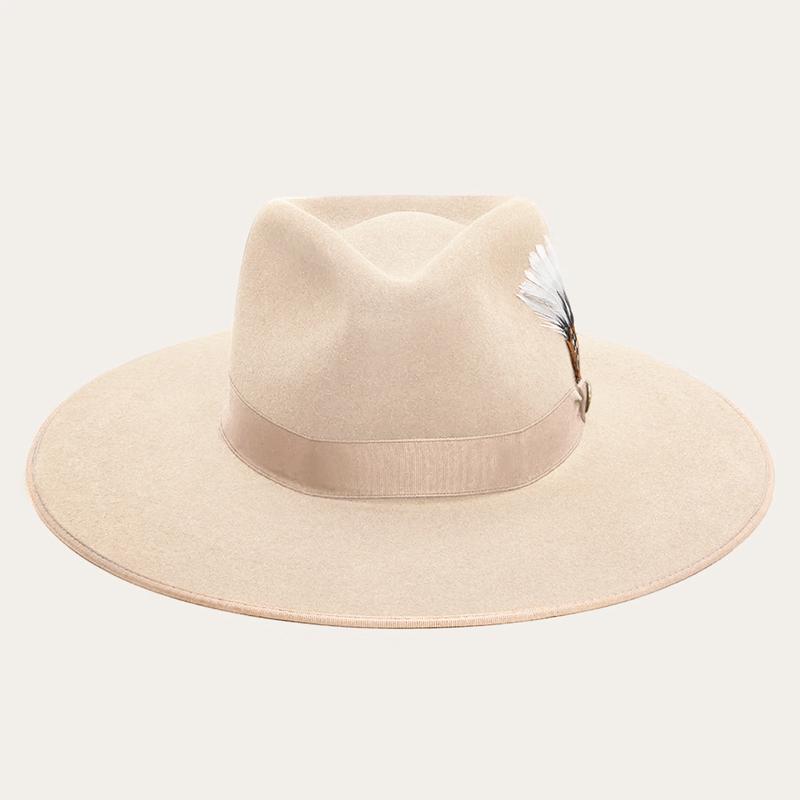 Midtown Wide Flat Brim Hat