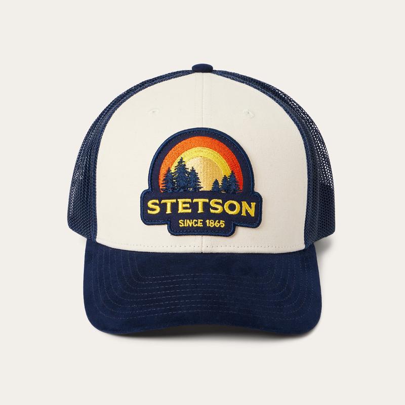 Cream Sunset Trucker Cap