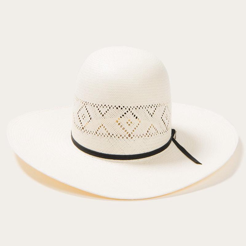Saddleman 20X Open Crown Straw Cowboy Hat
