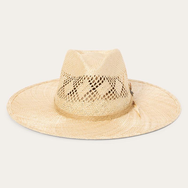 Chorus Straw Flat Brim Hat