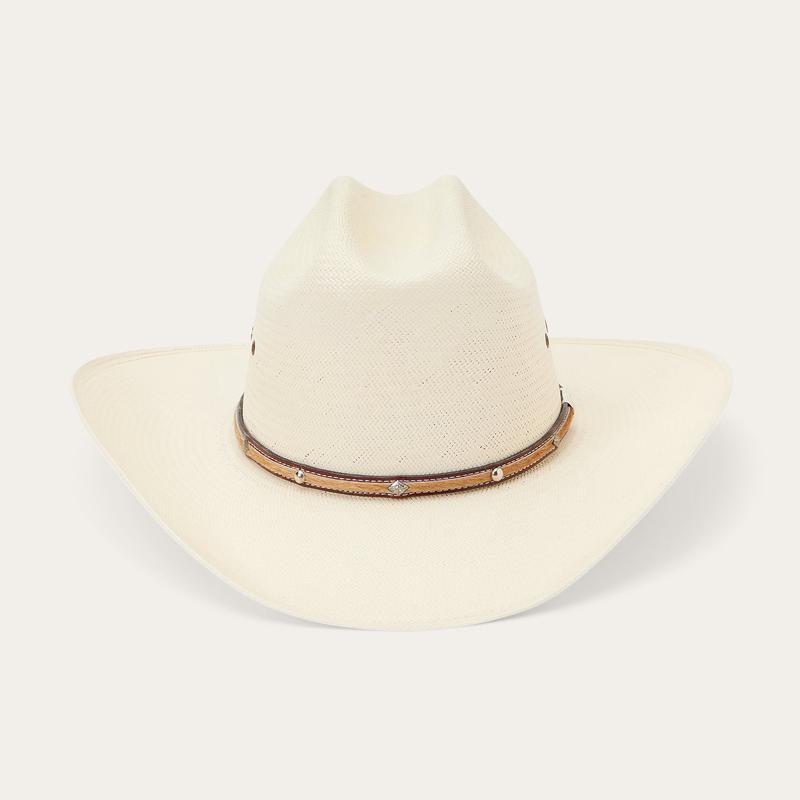 Angus 10X Straw Cowboy Hat