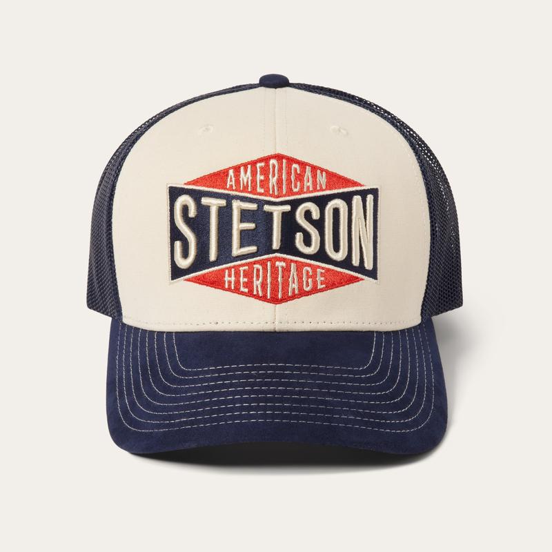 Cream American Heritage Trucker Cap
