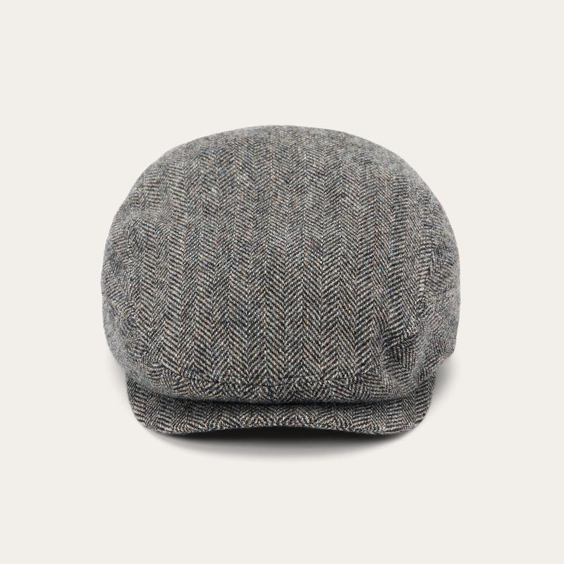 Wool Herringbone Driver Cap