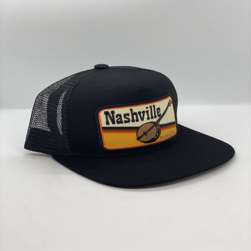 Nashville Tennessee Banjo Pocket Hat
