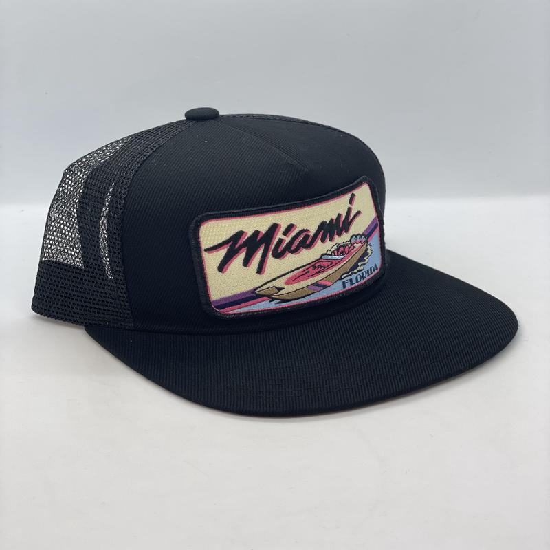 Miami Florida Boat Pocket Hat