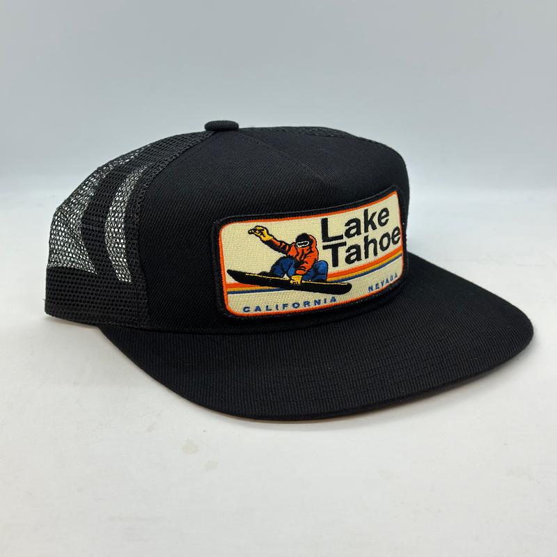 Lake Tahoe Snowboard (Butter) Pocket Hat