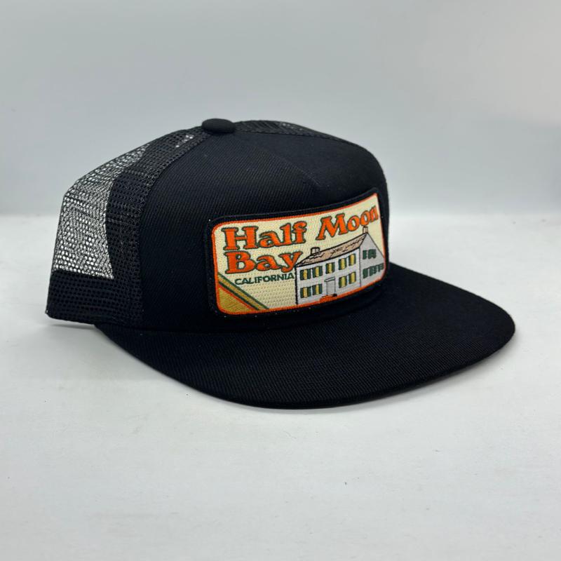 Half Moon Bay White House Pocket Hat