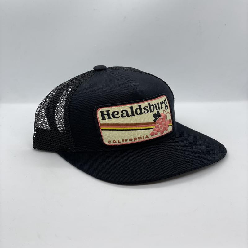 Healdsburg Grapes Pocket Hat