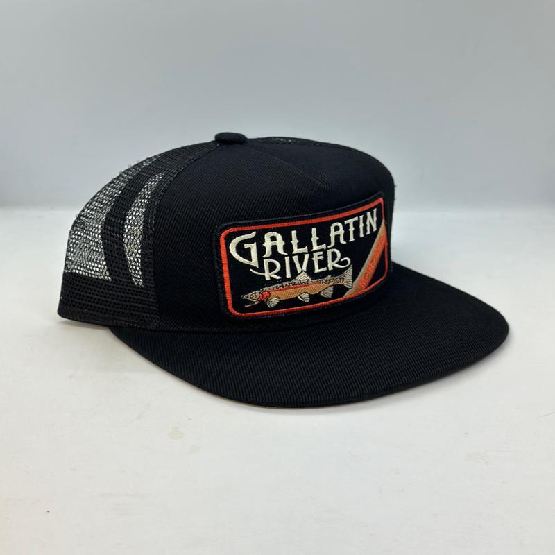 Gallatin River Montana Pocket Hat