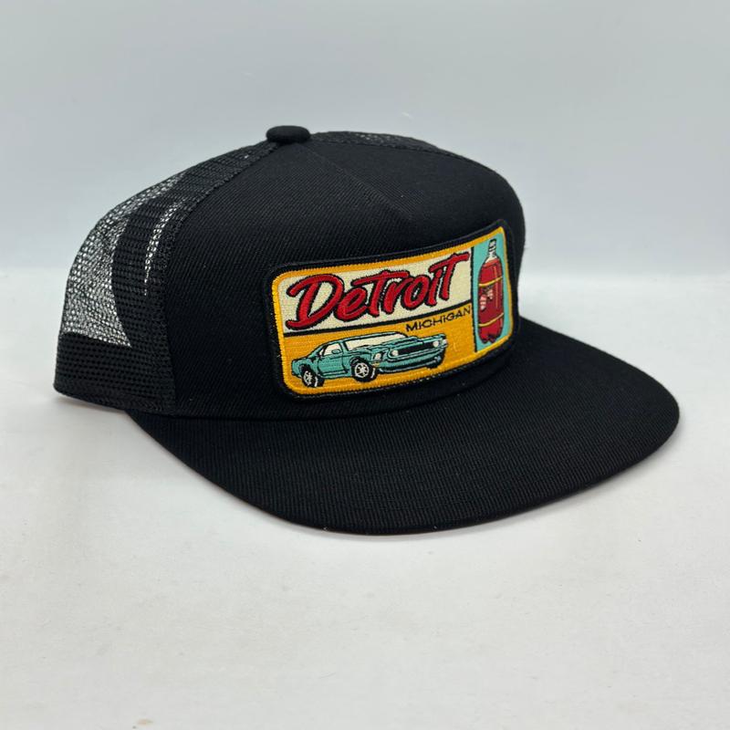 Detroit Michigan "Pop" Pocket Hat