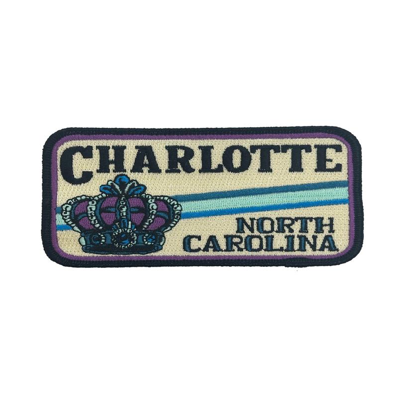 Charlotte North Carolina Crown Patch