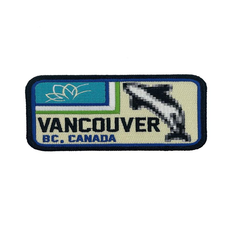 Vancouver Digital British Colombia Canada Digital Patch