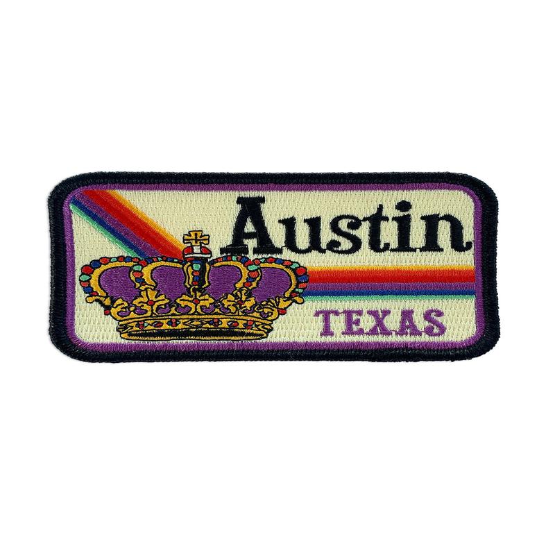 Austin Texas Violet Crown Patch