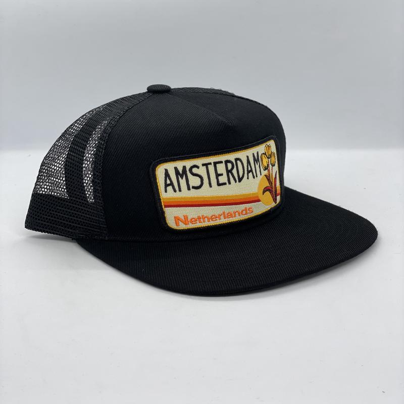 Amsterdam Netherlands Tulips Pocket Hat