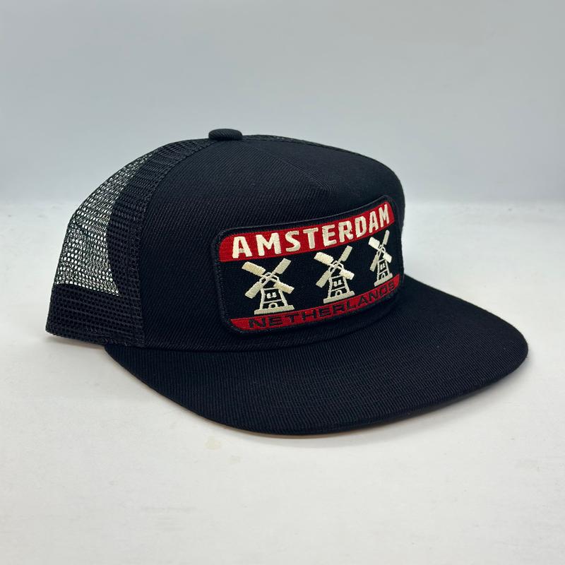Amsterdam Netherlands Windmill Pocket Hat