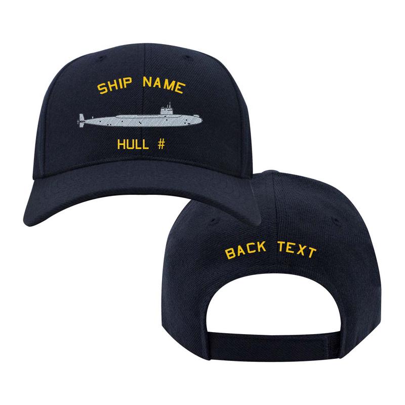 U.S. Navy Custom Ship Cap - Ethan Allen Class Nuclear-Powered Submarine