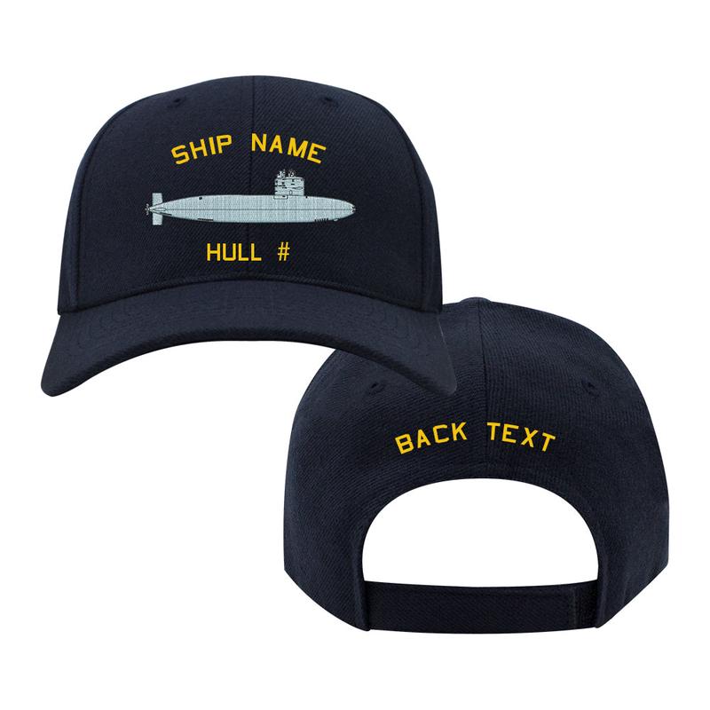 U.S. Navy Custom Ship Cap - Barbel Class Submarine