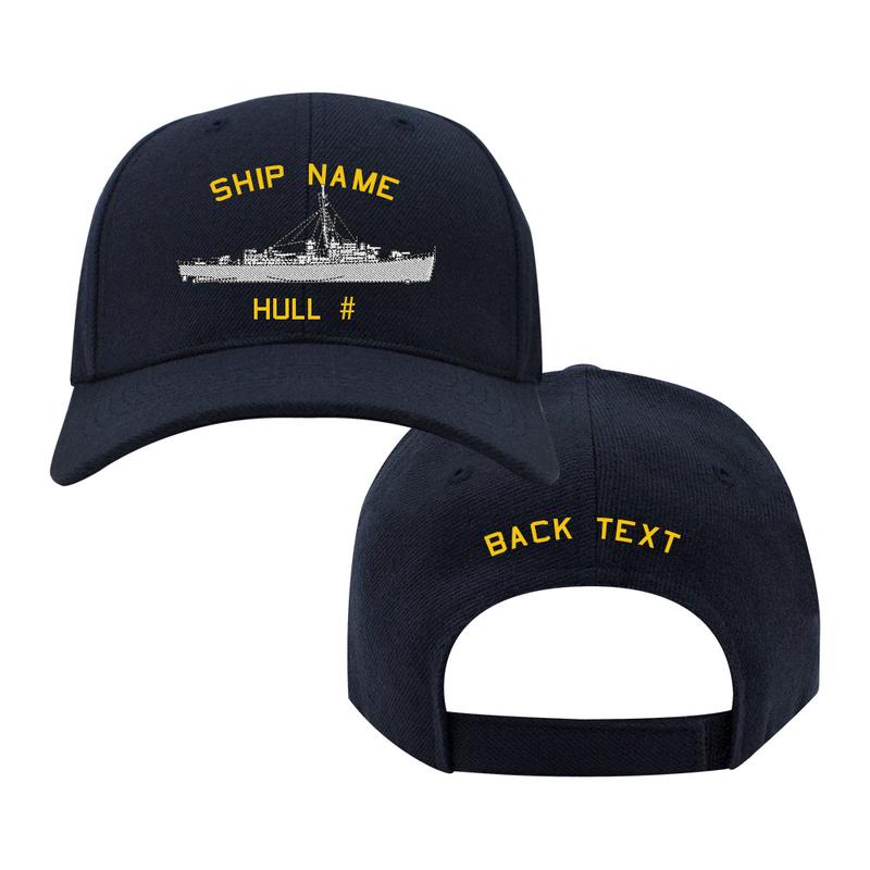 U.S. Navy Custom Ship Cap - Butler Destroyer Escort