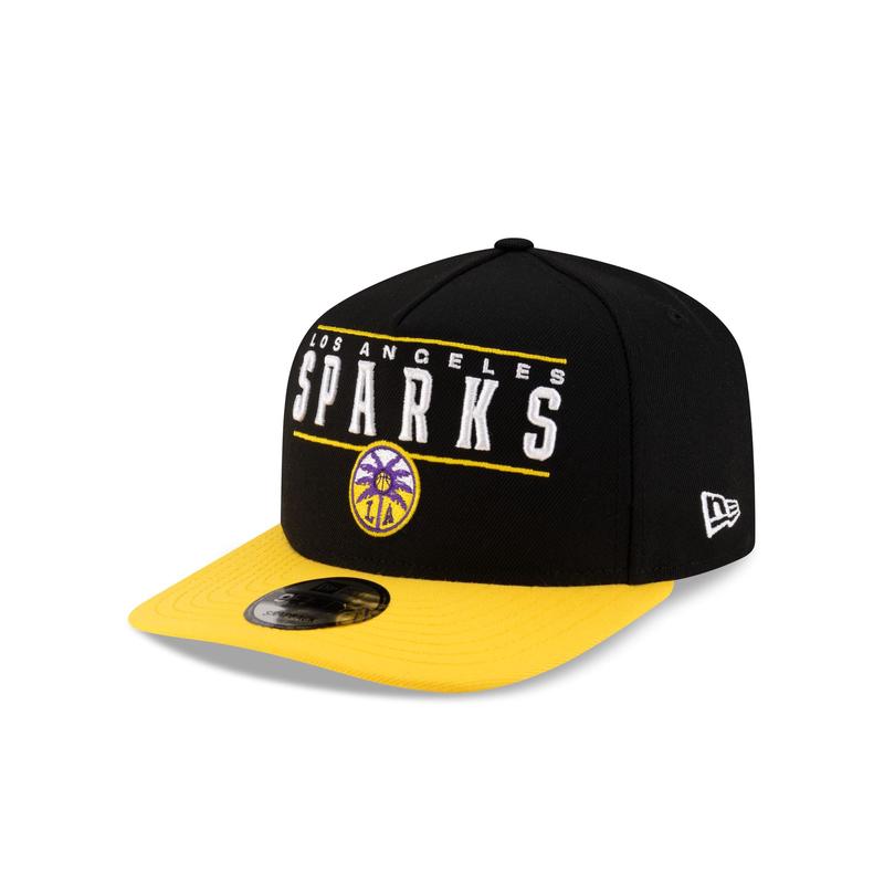 Los Angeles Sparks 2025 Draft 9FIFTY A-Frame Snapback Hat
