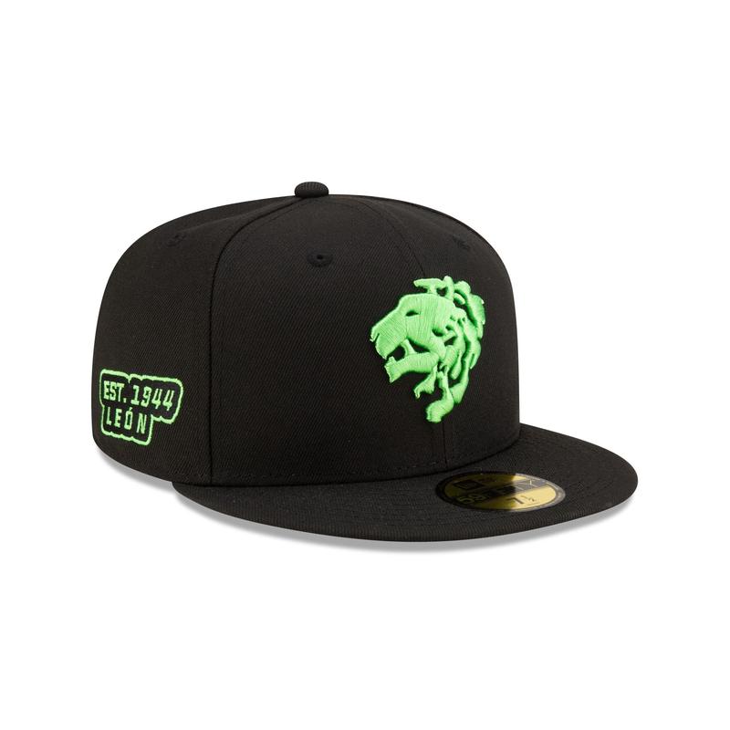 Club Len Black 59FIFTY Fitted Hat