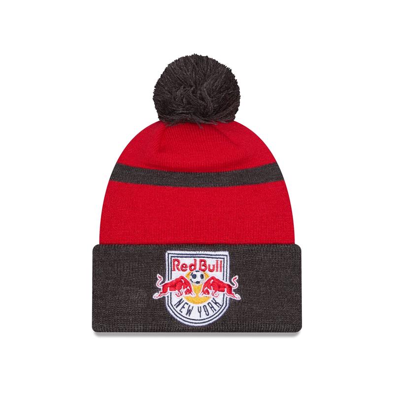 New York Red Bulls 2025 MLS Kickoff Pom Knit Hat