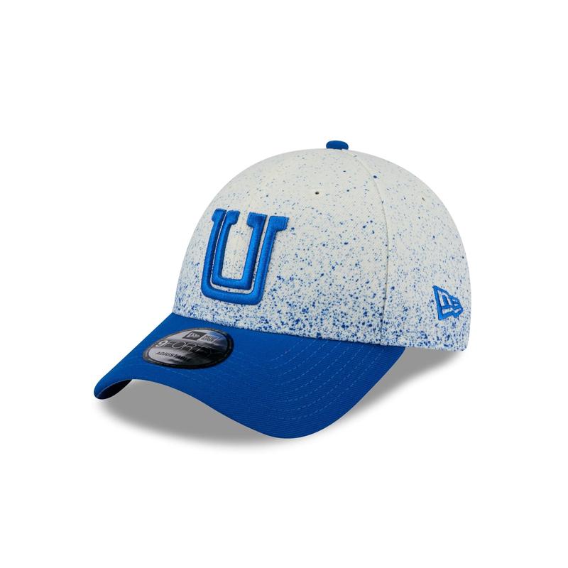 Club Tigres UANL Splattered Crown 9FORTY Snapback Hat