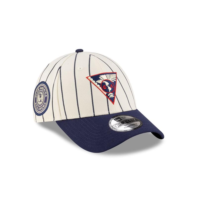 Club Amrica Retro Pinstripe 9FORTY Snapback Hat