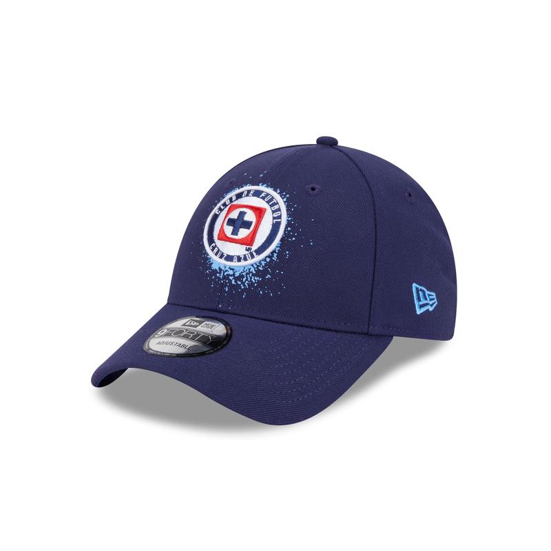 Cruz Azul Spray Paint 9FORTY Snapback Hat