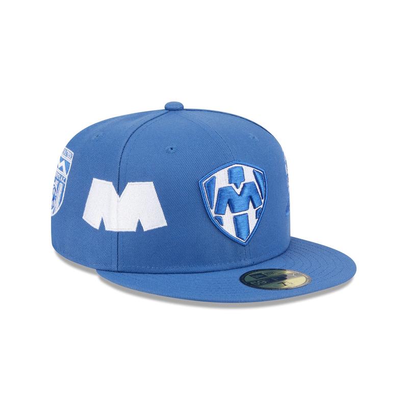 Rayados Indigo 59FIFTY Fitted Hat