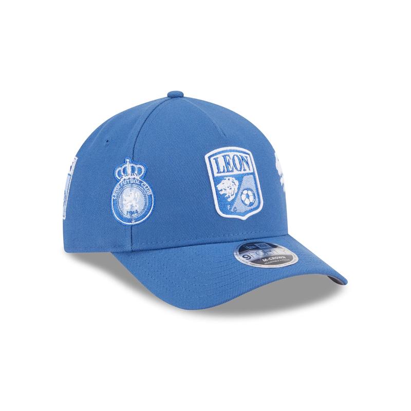 Club Len Indigo 9FORTY M-Crown A-Frame Trucker Hat