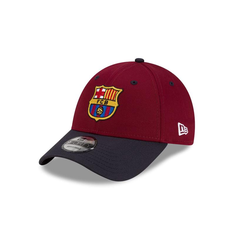 FC Barcelona Contrast Cardinal 9FORTY Adjustable Hat