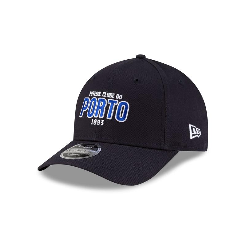 FC Porto Wordmark Navy 9FORTY M-Crown Snapback Hat