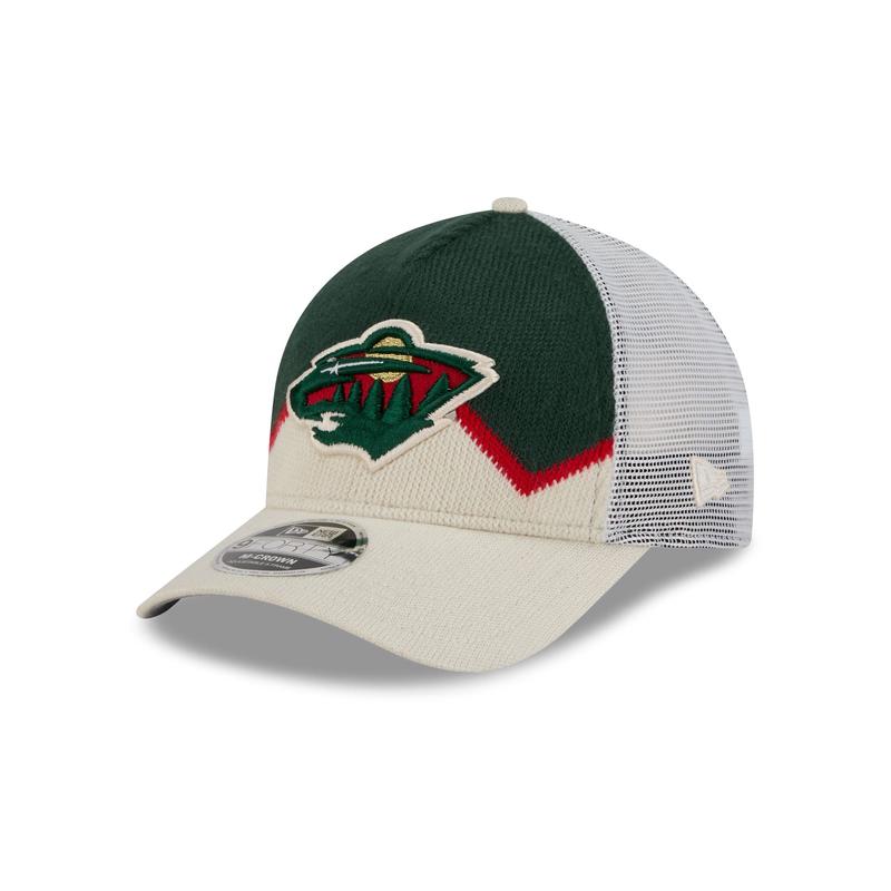 Minnesota Wild Sock 9FORTY M-Crown A-Frame Trucker Hat