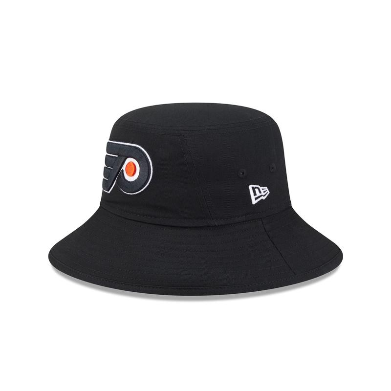 Philadelphia Flyers Black Bucket Hat Hat