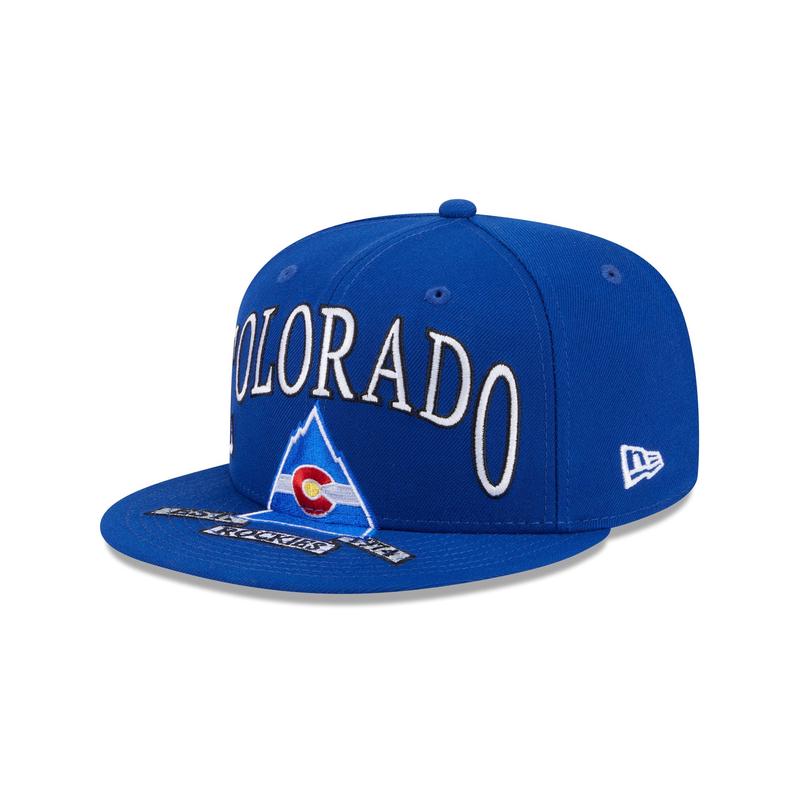 Colorado Rockies Oversized 59FIFTY Fitted Hat