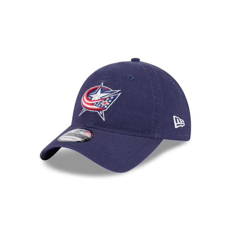 Columbus Blue Jackets Team Tag 9TWENTY Adjustable Hat